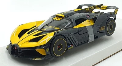 Maisto 1/24 Scale Diecast 32911 - Bugatti Bolide - Yellow/Black - Image 1 of 4