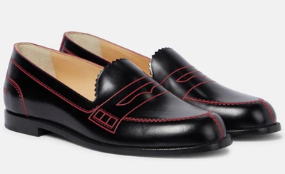 NUEVO EN CAJA Mocasines Christian Louboutin Mocalaureat Cuero Negro 36 Foto 1 de 4