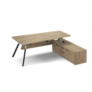 Mr Office Anson executive desk with A-frame legs 2000mm x 1000mm with 2000mm ... - Picture 1 of 2