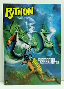 COMIC PYTHON Nº 5 DIAMANTES SANGRIENTOS - IBERO MUNDIAL EDICIONES - 1969 128 PAG - Picture 1 of 2