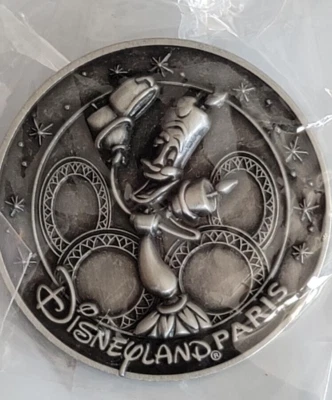 PIN LUMERIE VELA BELLA Y LA BESTIA MEDALLÓN SERIE DLP 1 PIN MOSTRADO Foto 1 de 3