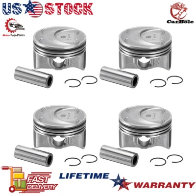 Kit estándar de pistones y pasadores y anillos de motor STD para Hyundai Sonata 2,0 L 2011-2016 Foto 1 de 4