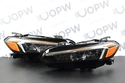Perfect 2022-2025 Honda Civic Sport Si Type R LED Headlight Pair LH + RH OEM - Image 1 of 4