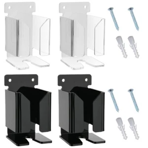 Elegant Hotel Bathroom Razors Rack Wall Mounted Acrylic Shaving Accessory Holder - Zdjęcie 1 z 10