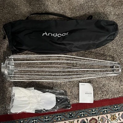 Andoer 65cm Lantern Soft box Bayonet Owens Mount Unused Condition - Image 1 of 3