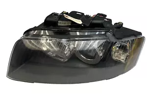 Driver Side Left Headlight Halogen Fits 02-05 AUDI A4 8E0941029AB - Picture 1 of 6