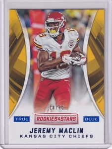 2016 Panini Rookies & Stars True Blue #12 Jeremy Maclin /49 CHIEFS - Picture 1 of 2