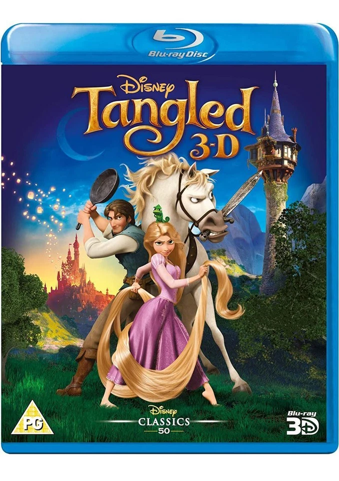Tangled (3D) (Blu-ray) - Brand New & Sealed Free UK P&P - Image 1 of 1