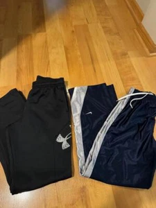Boys size Large athletic pants Nike Under Armour - Picture 1 of 3
