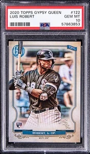 2020 Topps Gypsy Queen #122 Luis Robert RC PSA 10 Chicago White Sox - Bild 1 von 2