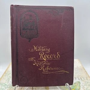 Antique Military Record & With Historic Reference Book for Joseph M Lewis - Imagen 1 de 17