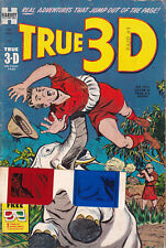 True 3-D Volume 1 Issue #1 Harvey Publications December 1953 One Pair of Glasses