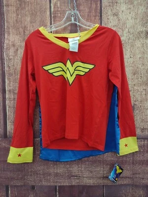 Camisa DC Rubies Wonder Woman para mujer adulto con capa, mediana  Foto 1 de 4