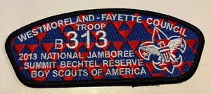 National Jamboree Troop B313 2013 Westmoreland-Fayette Council JSP - Imagen 1 de 1