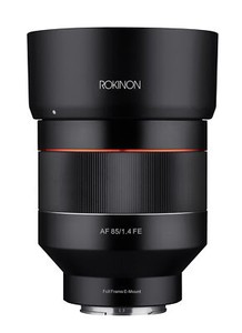 Rokinon 85mm F1.4 AF Full Frame Telephoto Lens (Sony E)