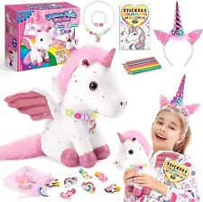 EUCOCO Unicorn Gifts for Girls Age 3-8 Unicorn Soft Toys for 3 4 5 Year Old Set