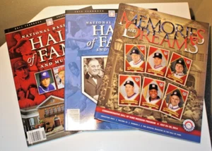 National Baseball Hall of Fame Yearbooks (2011,2013) and 2014 Induction program - Picture 1 of 4