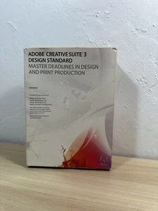 Adobe Creative Suite 3 Design Standard For Macintosh - 1 Lot - 2 Pcs - Picture 1 of 6