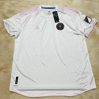 NUEVA Camiseta Primaria Inter Miami CF 2020 Adidas Auténtica en Blanco 2XL Blanca EH8630 Foto 1 de 4