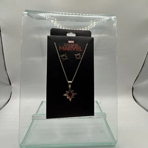 JUEGO DE JOYAS MARVEL CAPTAIN MARVEL - Imagen 1 de 8
