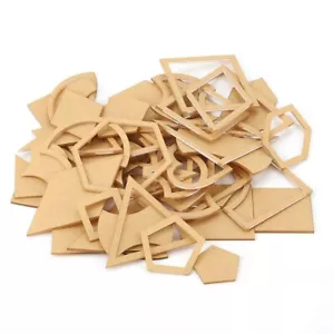 54Pcs Clear Acrylic Pattern English Paper Piecing Templates Quilting Template... - Picture 1 of 8