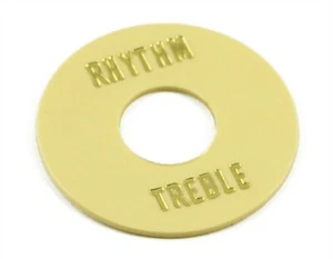 NEW - Rhythm/Treble Ring For Les Paul - CREAM PLASTIC - Picture 1 of 1