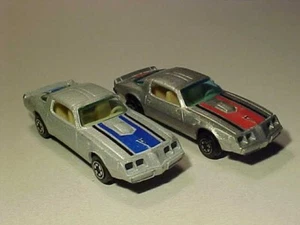 LOT 3 INCH 1982 Pontiac Trans Am Yat Ming #1030 1/64 Diecast wenig benutzt - Bild 1 von 7