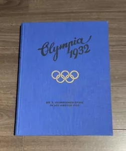 Olympia 1932 Olympics German Album Die X Olympischen Spiele Los Angeles Reemtsma - Picture 1 of 9