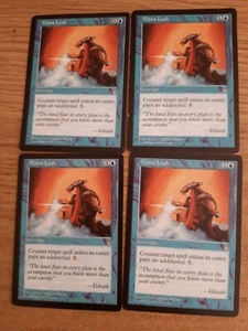 MTG 4 x Mana Leak - Stronghold - Picture 1 of 2