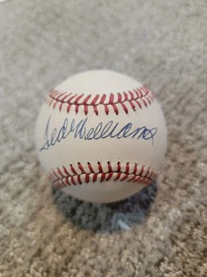 Ted Williams Signed Official American League Baseball JSA Heritage Auction - Image 1 of 4
