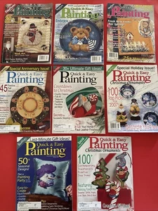 Quick And Easy Tole Painting Book Magazine Lot 8 Arts Crafts Christmas - Imagen 1 de 1