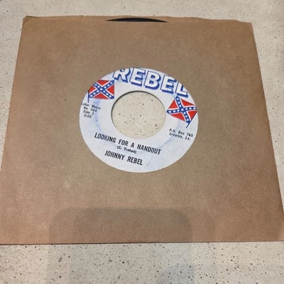 JOHNNY REBEL 45 (7")  Reb Rebel #504 vinyl Record Rare!!  Foto 1 de 2