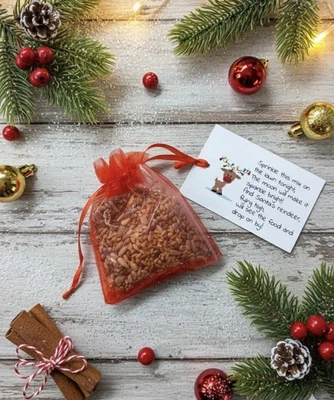Eco Wildlife Friendly Christmas Reindeer Food Box Filler Dust Xmas Eve Box Kids - Image 1 of 4