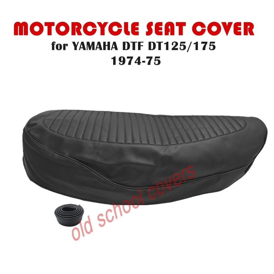FUNDA ASIENTO MOTO SE ADAPTA A YAMAHA DTF DT125 F DT175 F 1974-1975 630mm largo Foto 1 de 1