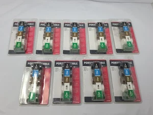 PORTER-CABLE 5 Grits Metal Cleaning Polishing Compounds Wheels Lot Of 9 - Picture 1 of 3