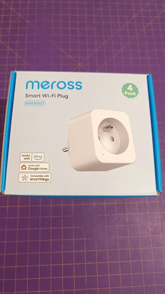 Meross Smart 4-er_stück_Steckdose_ WLAN Steckdose mit Alexa & Google Home_0,48_5