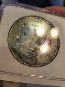 Morgan 1881-S NGC MS 66 Superb Gem Colorful Tone (Older Holder) - See VIDEO! - Picture 1 of 9
