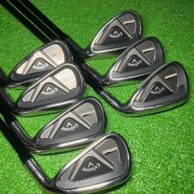 Callaway iron set Warbird FLEX-R 5~9.P.S 2019 model used - Image 1 of 4