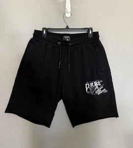 Prps Ranger Bruised Shorts Medium Never Broken Black White Mens E00P611SH-BLK - Picture 1 of 9