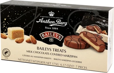 Anthon Berg Baileys Treats, Milk Chocolate Covered Marzipan 175 175g