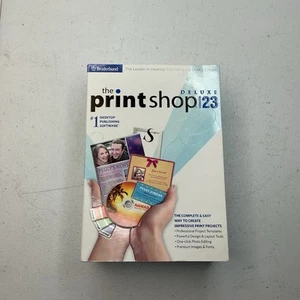 The Print Shop Deluxe Version 23 PC Software - Neu OPEN BOX - Bild 1 von 11