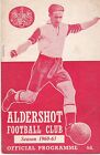 Aldershot V Gillingham 4Th Division   21/1/61