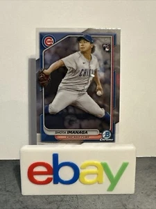 Béisbol Shota Imanaga #41 radiocontrol novato Topps Bowman cromado 2024 - Imagen 1 de 3
