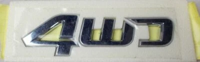 Fits, Hyundai Tucson " 4WD "  Liftgate Emblem Nameplate 2004-2009 - Image 1 of 4