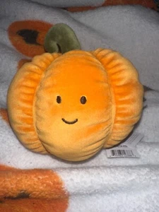 Jellycat šVIVACIOUS PUMPKINš Small-Sized Soft Plush New With Tags (NWT!) - Picture 1 of 2