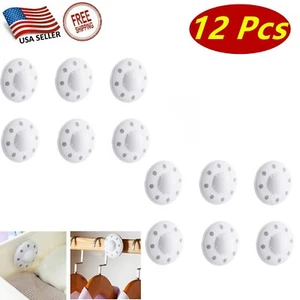 12 Pcs Moth Ball Case with Adhesive Wall Sticker, Refillable Case for Moth Ball - Picture 1 of 7