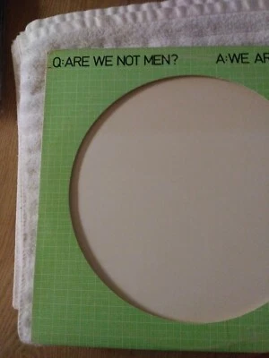 DEVO Q:ARE WE NOT MEN? WE ARE DEVO! PICTURE DISC LP  - Image 1 of 4
