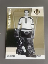 2002-03 ITG Be A Player Between the Pipes Enshrined Frank Brimsek #112 HOF