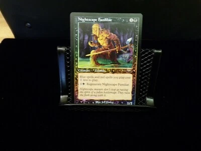NIGHTSCAPE FAMLIAR-FOIL PLANESHIFT EDITION-MAGIC THE GATHERING CARD. - Image 1 of 2