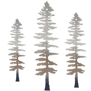 Metal Wall Art Stainless Steel 3 Piece Minimalist Decor for Kitchen Bathroom - Picture 1 of 7